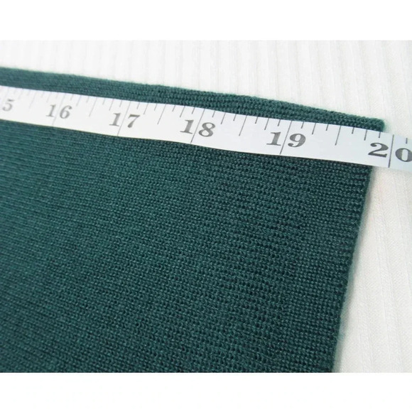 Preview Collection Petite Emerald Green Cardigan Sweater Wool Blend SZ Medium - Picture 8 of 8